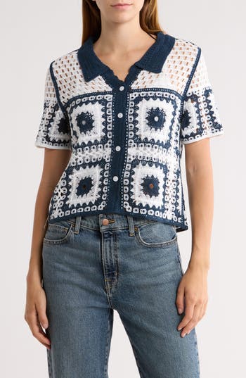 RDI SHORT SLEEVE CARDIGAN
