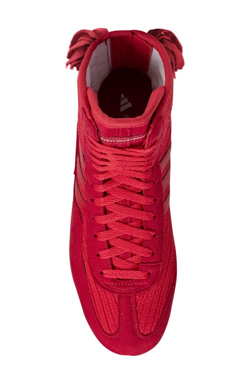 Adidas Originals Adidas Asmc Rasant Fringe Mid Sneaker In Collegiate Red
