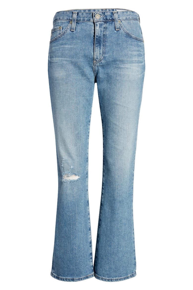 Jeans Jodi Ripped Crop Flare Jeans, Alternate, color, 22 YEARS SUCCES