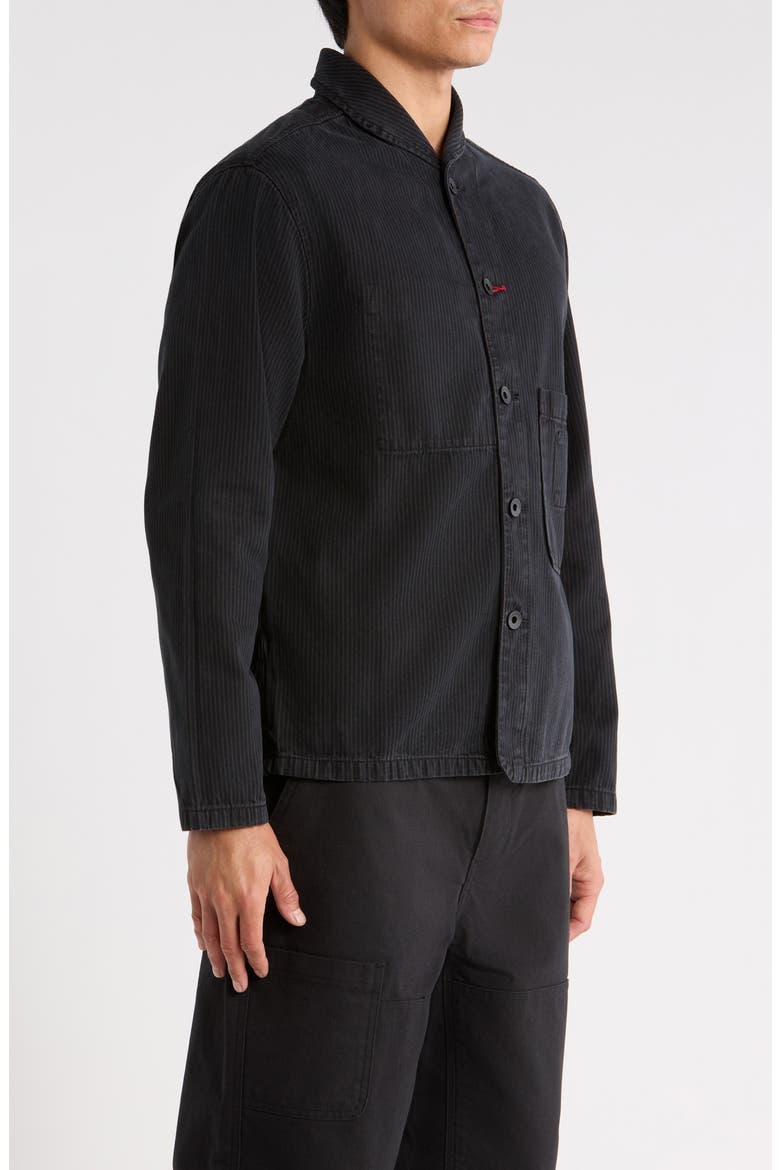 Shepherds Cotton Button-Up Shirt, Alternate, color, OBSIDIAN WASH