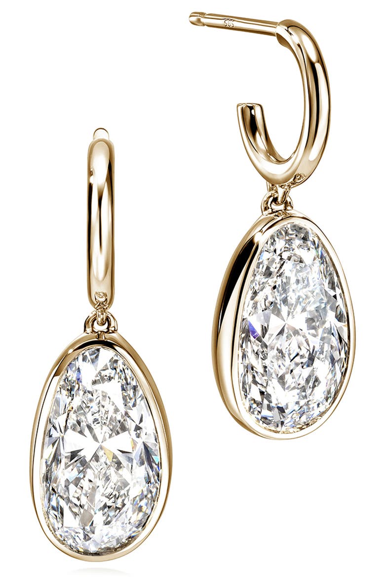 JH Lovestruck™ Hoop Earrings, 14K Gold, Lab-Grown Diamond, 6.5TCW, Main, color, GOLD