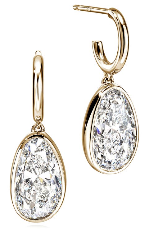 JH Lovestruck™ Hoop Earrings, 14K Gold, Lab-Grown Diamond, 6.5TCW
