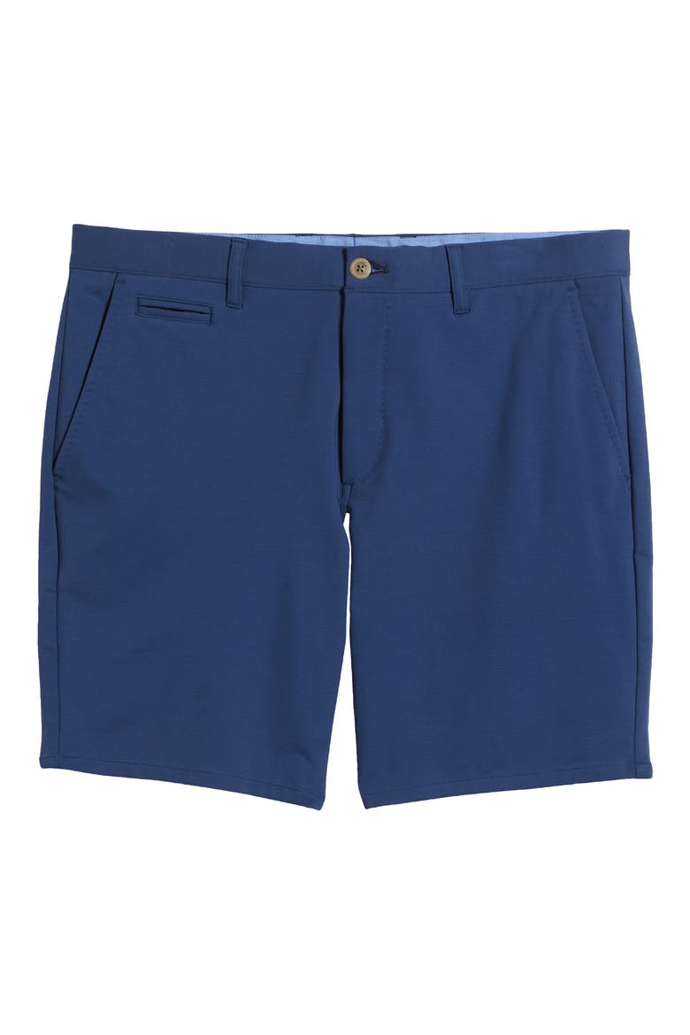 Jupiter Cotton Blend Chino Shorts, Alternate, color, LAKE