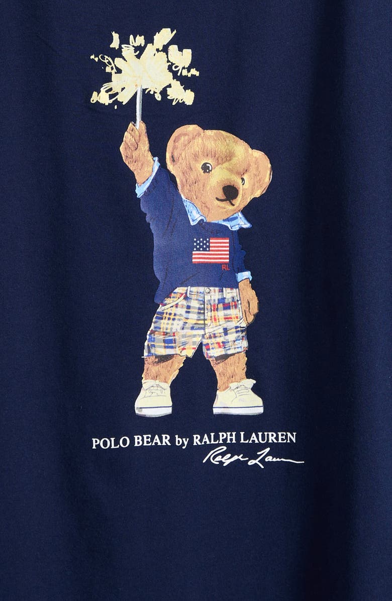 Polo Ralph Lauren Kids' Polo Bear Graphic T-Shirt, Alternate, color, 