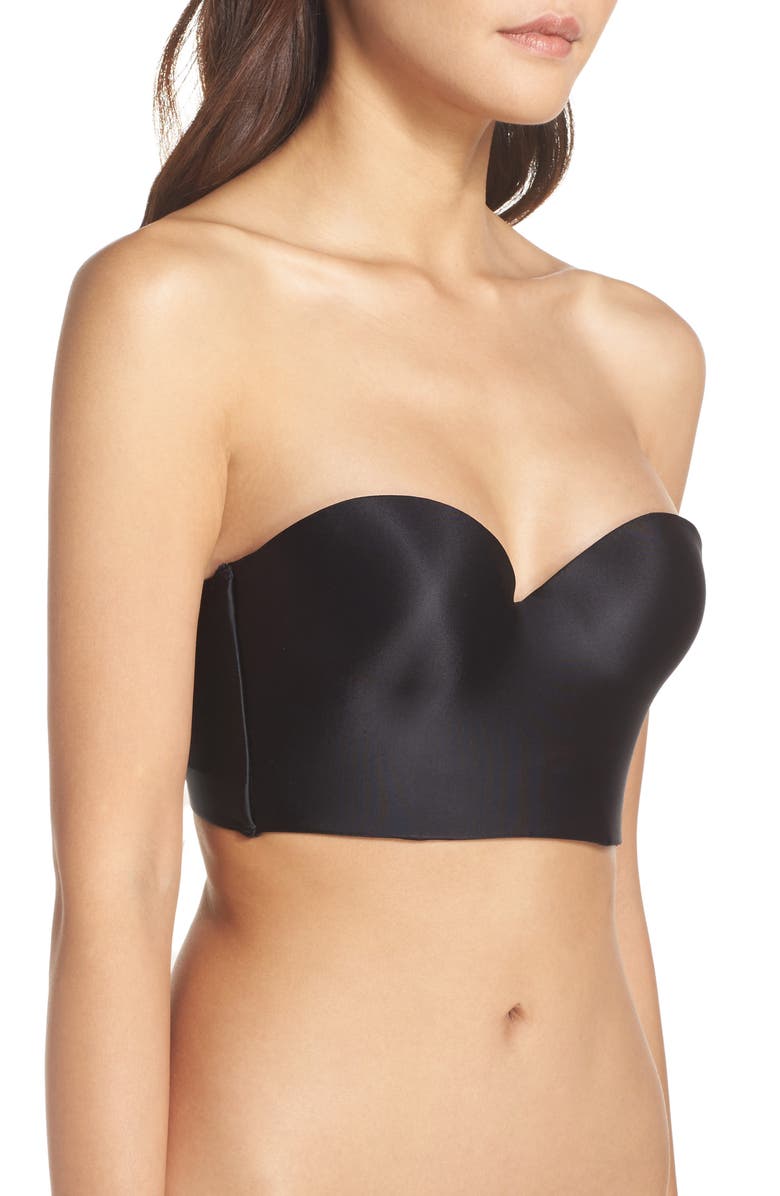 Felina Essentials Convertible Underwire Longline Push-Up Bra, Alternate, color,
