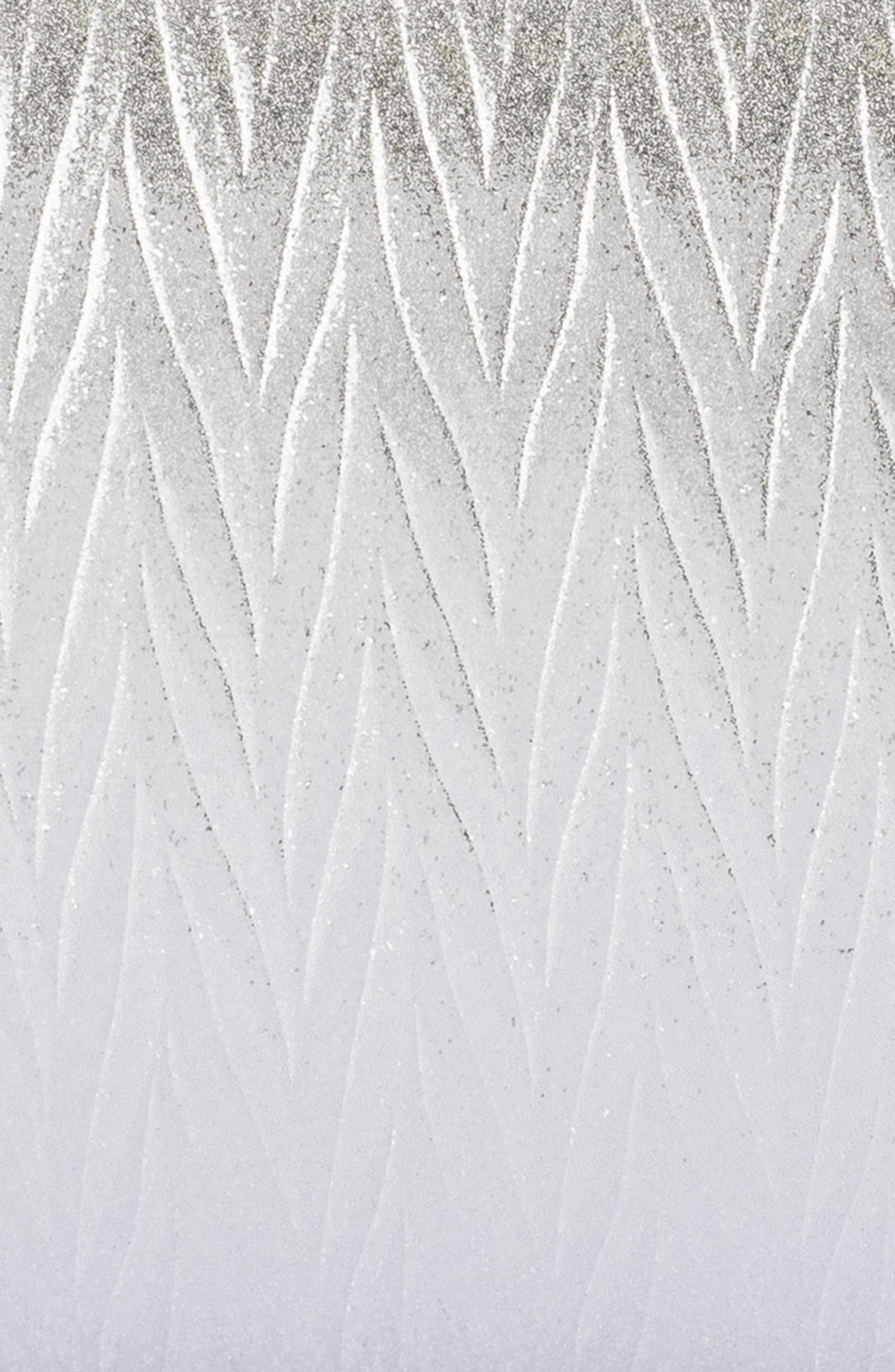 Olga Berg Izza Oval Frame Clutch, Alternate, color, Silver