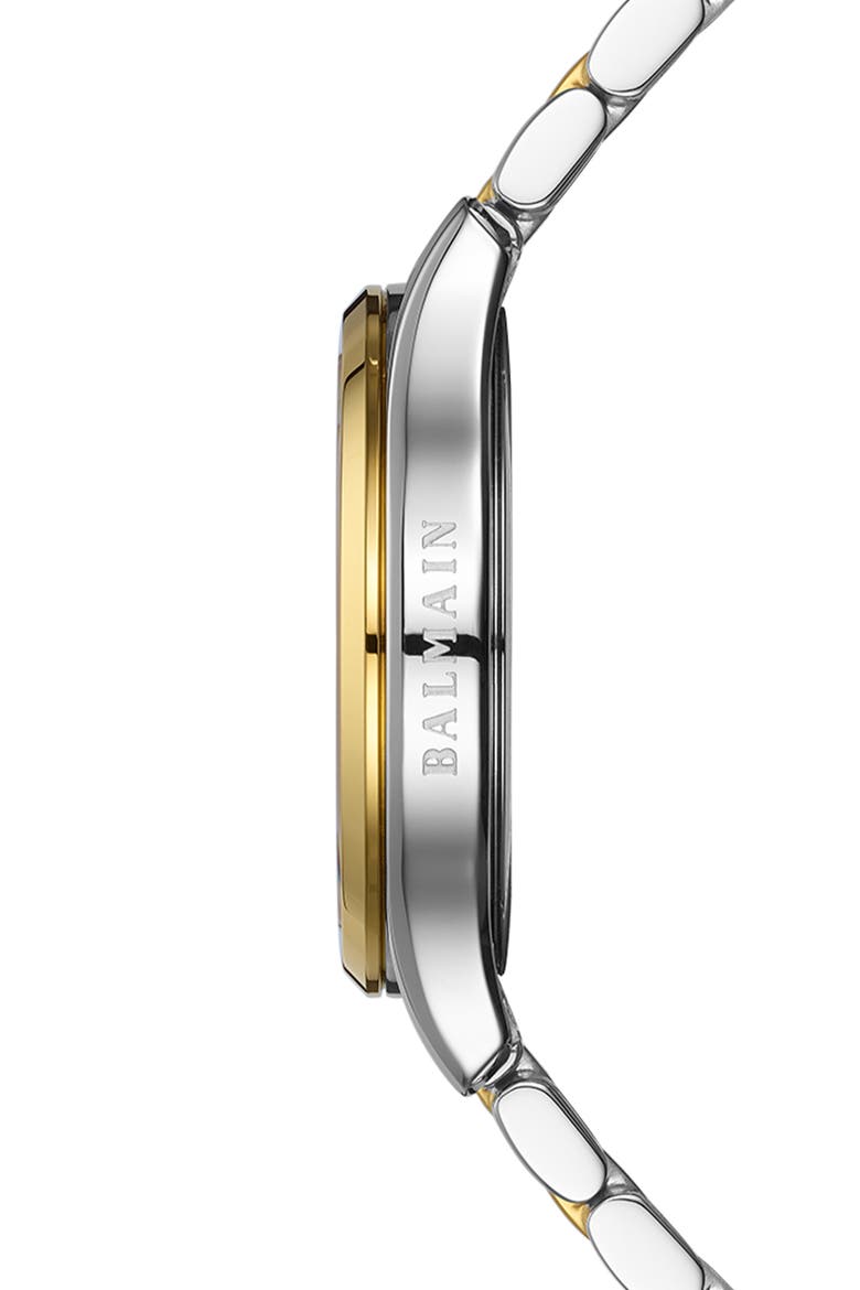 Diamond Two-Tone Bracelet Watch, 28mm, Alternate, color, BICOLOR STAINLESS STEEL