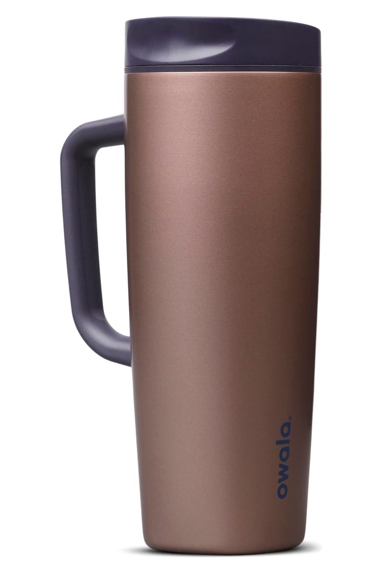 SmoothSip Insulated Coffee Tumbler, Main, color, DESERT SMOKE