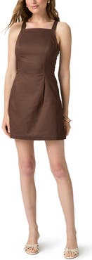 PAIGE Moxie Linen Blend Dress