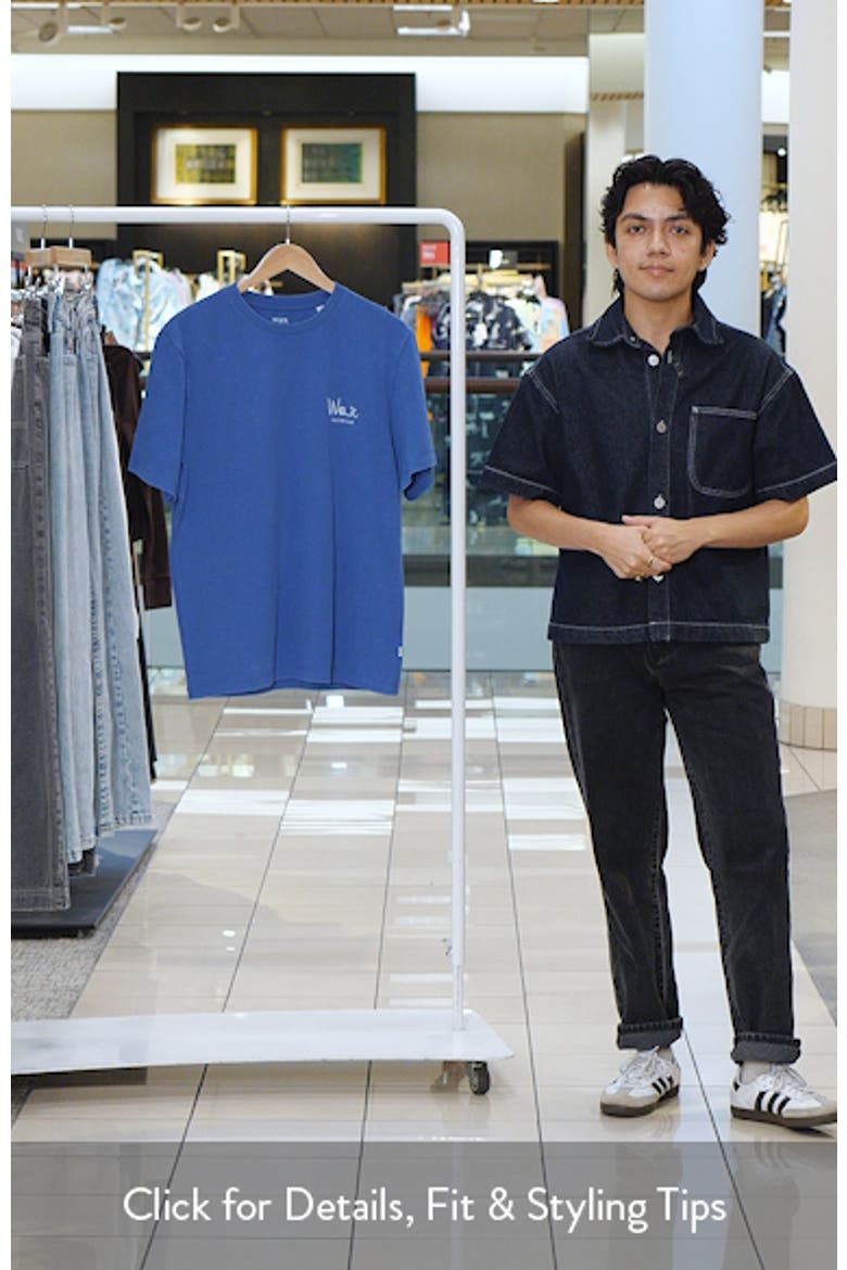 Dean Sailing Map Graphic Cotton T-Shirt video