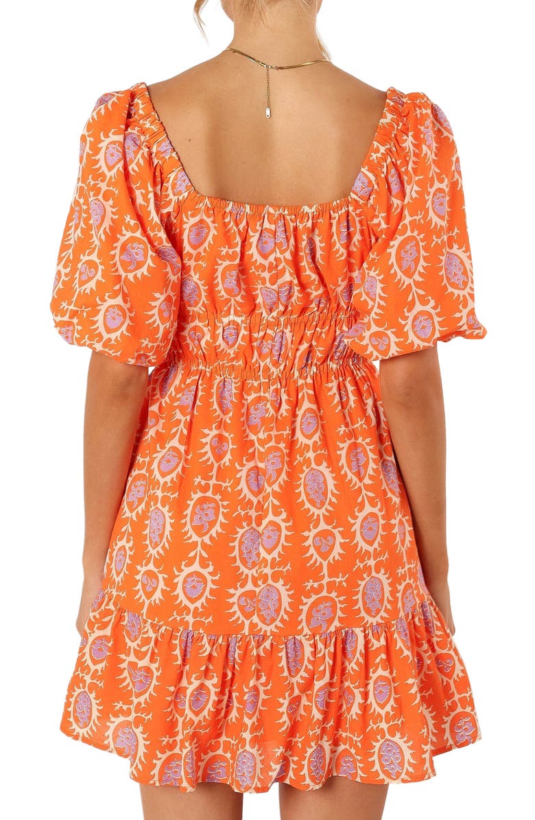 Petal & Pup Carmen Print Minidress, Alternate, color, 