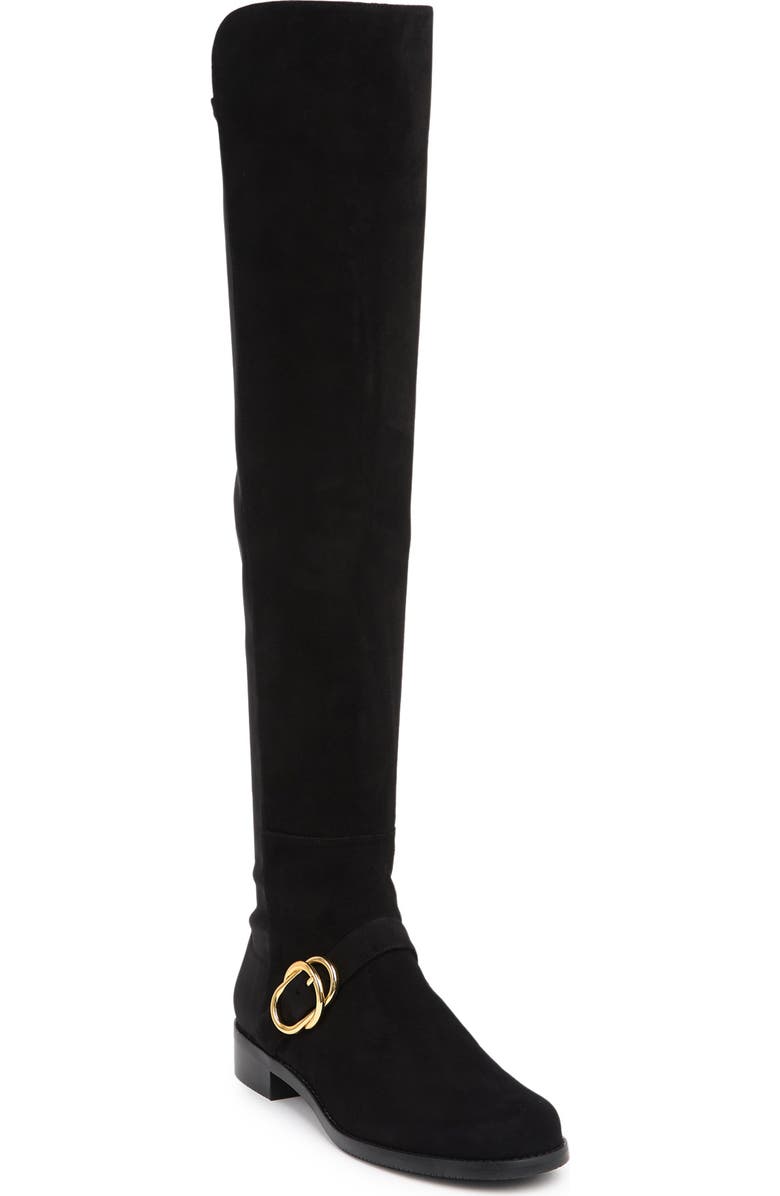 Stuart Weitzman Siella Buckled Over-the-Knee Boot, Main, color,