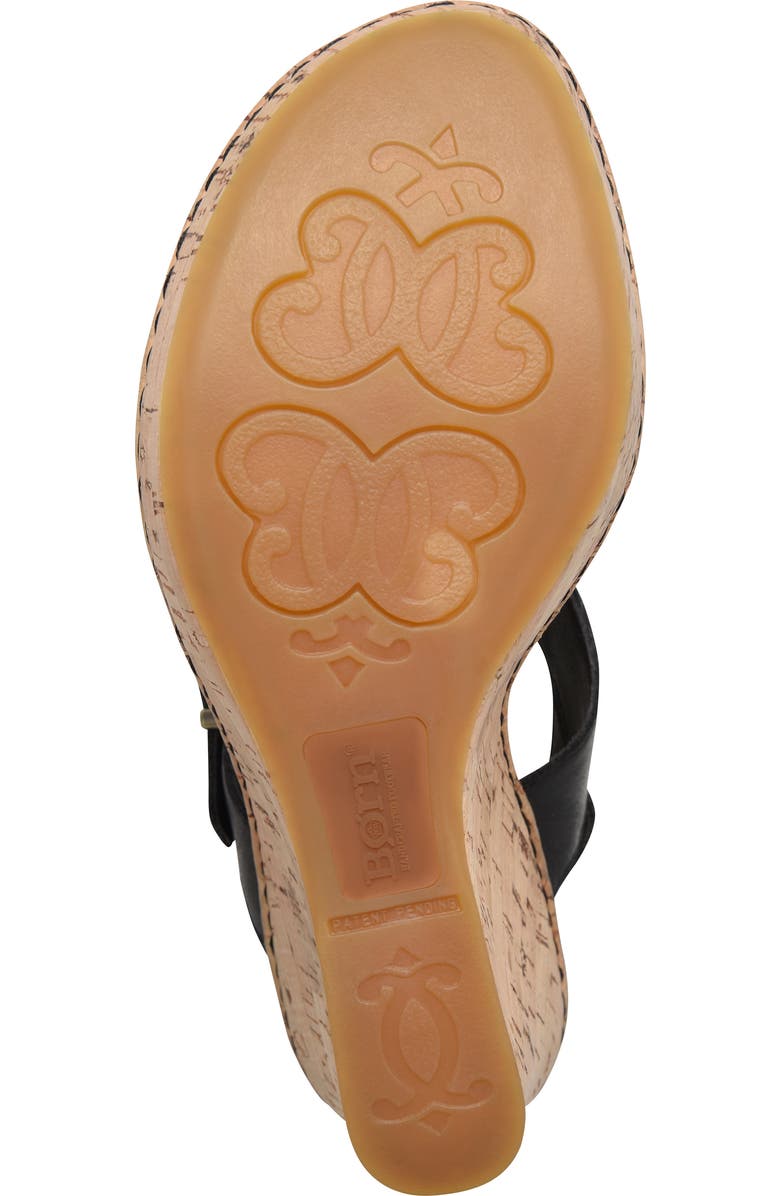 Børn Lenore Platform Wedge Sandal, Alternate, color,