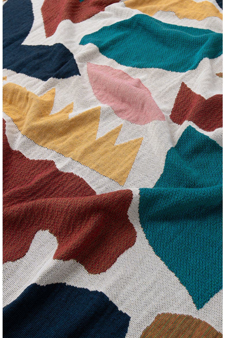 Maple Woven Throw Blanket, Alternate, color, MULTI