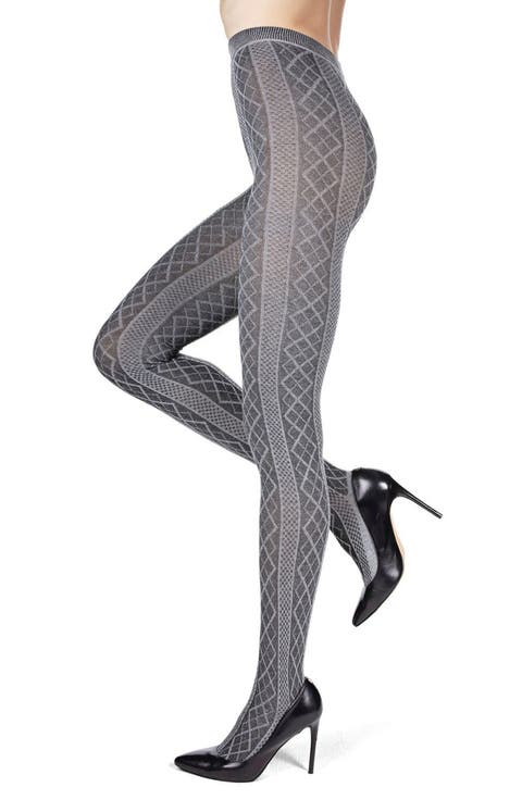 Juneau Diamonds Sweater Tights