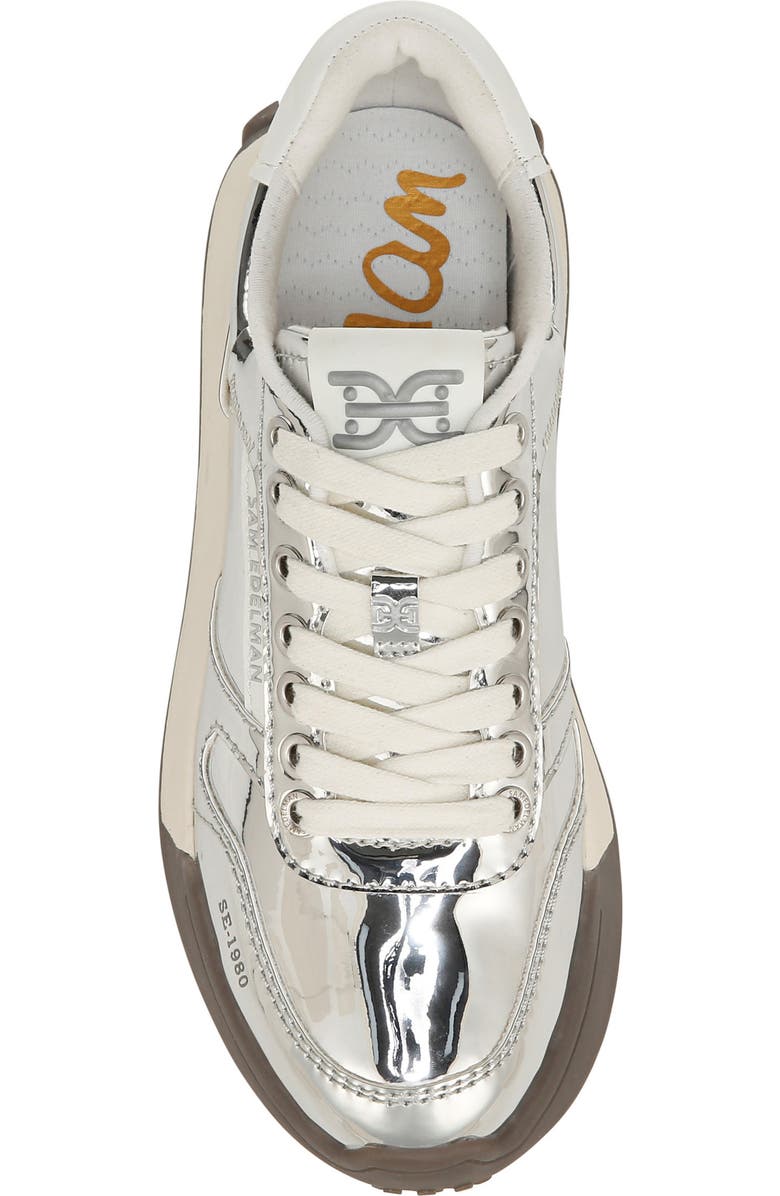 Sam Edelman Layla Sneaker, Alternate, color, Silver