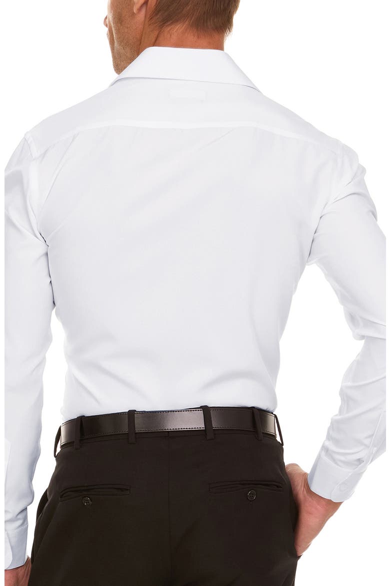 Standard Fit Solid Dress Shirt, Alternate, color, WHITE