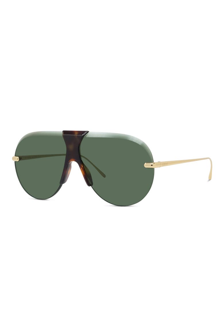 Slim Pilot Sunglasses, Alternate, color, SHINY ENDURA GOLD / GREEN