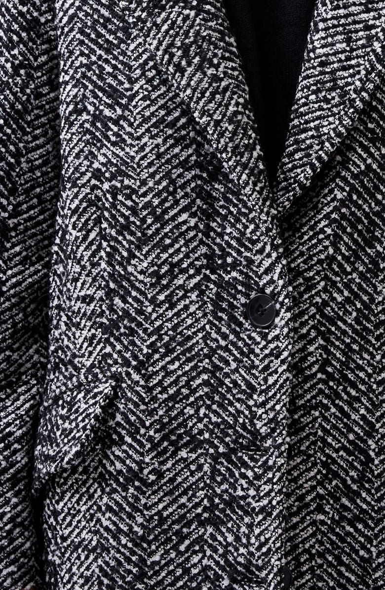French Connection Chantelle Herringbone Coat, Alternate, color,