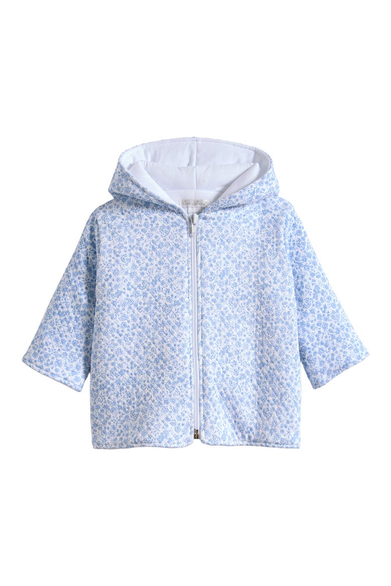 Kids' Quilted Hooded Jacket, Main, color, LIGHT BLUE