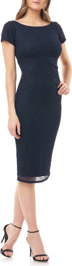 JS Collections Beaded Cocktail Dress | Nordstrom