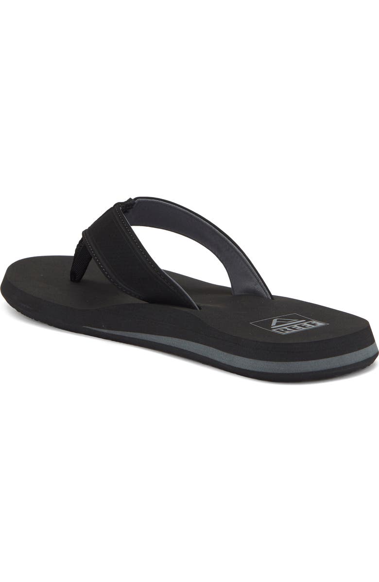 Reef The Layback Flip Flop, Alternate, color, Black