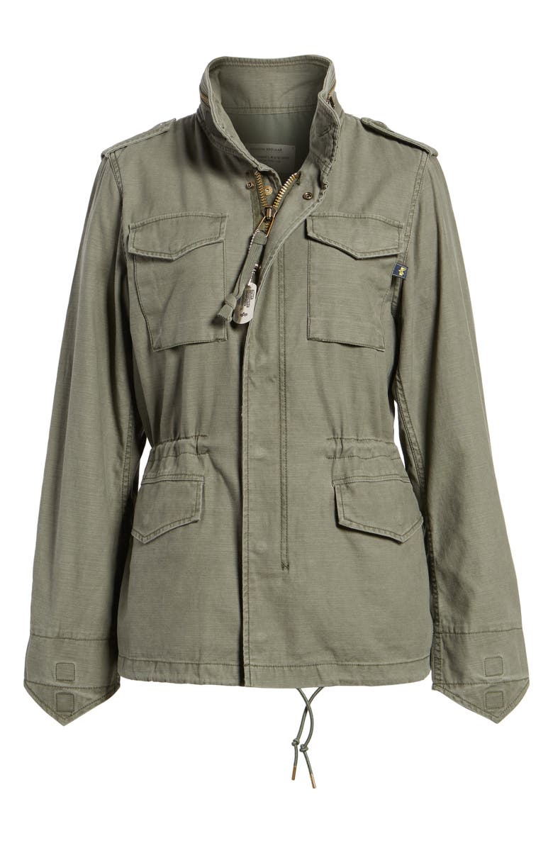 Alpha Industries M-65 Defender Camo Field Jacket, Alternate, color, 