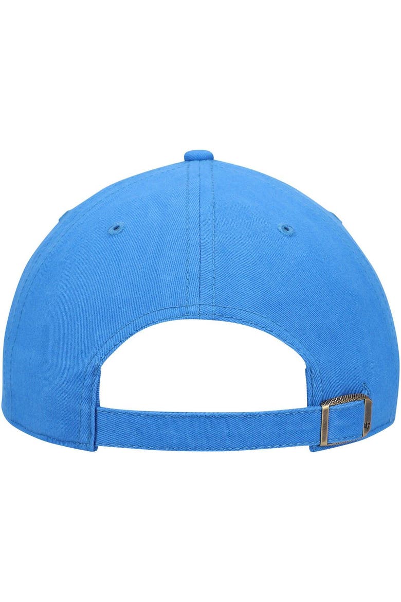Women's '47 Blue Detroit Lions Miata Clean Up Legacy Adjustable Hat, Alternate, color, Blue