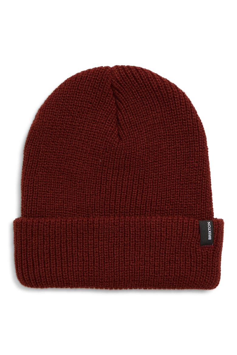 Heist Beanie, Main, color, DARK BRICK