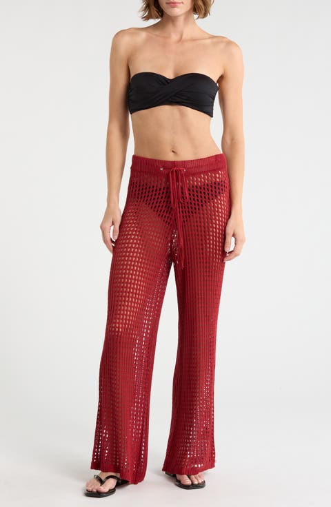 Crochet Cover-Up Pants