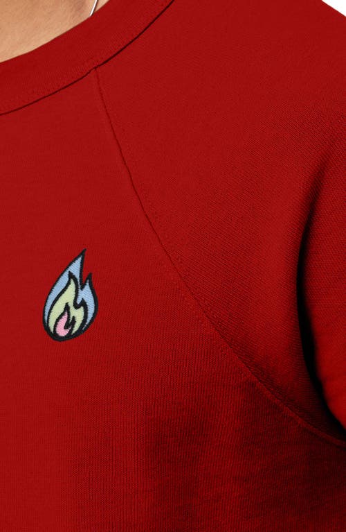 DALIX DALIX FIRE FLEECE SWEATSHIRT