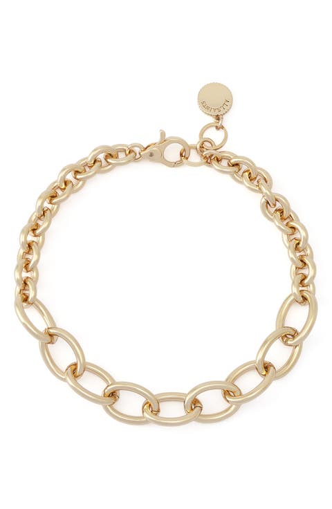 Flex Oval Link Chain Bracelet