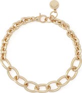 AllSaints Flex Oval Link Chain Bracelet