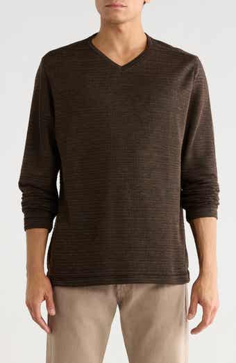 NICOBY Crinkle Heathered Sweater
