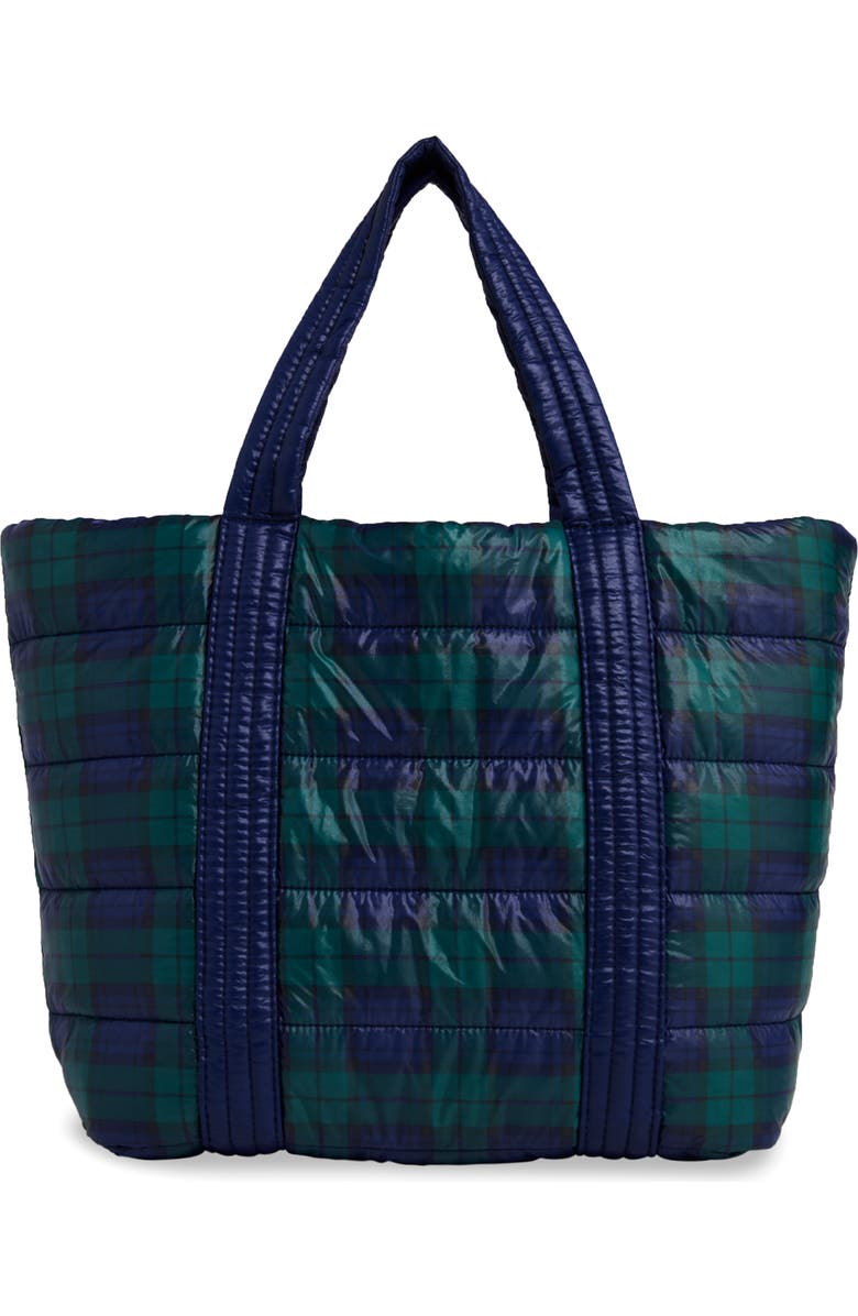 vineyard vines Colorblock Puffer Tote, Alternate, color,