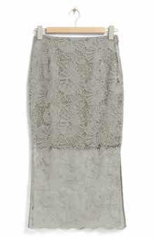 & Other Stories St Erna Lace Skirt