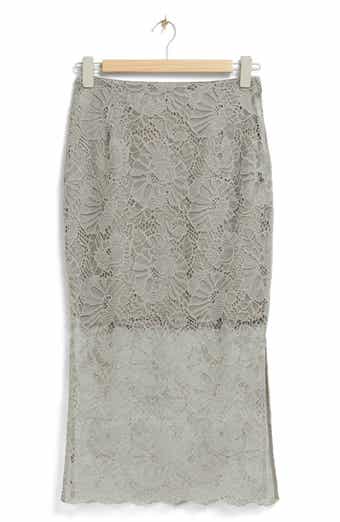 & Other Stories St Erna Lace Skirt