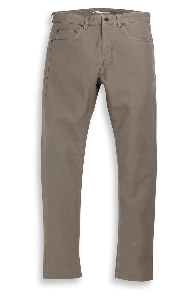 Rodd & Gunn Motion Slim Fit Pants, Alternate, color, Pebble