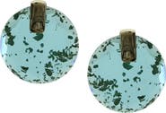 OLIVIA WELLES Didi Cut Ice Stud Earrings