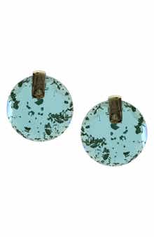 OLIVIA WELLES Didi Cut Ice Stud Earrings
