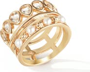 RETRO CHIC Aeolian Echo Ring