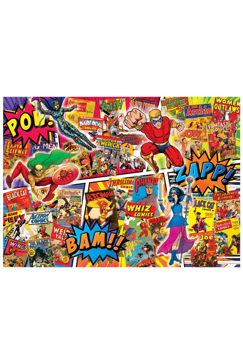 Superhero Sanctum 1000 Piece Puzzle, Alternate, color, Multicolor