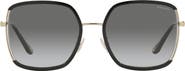 COACH 58mm Gradient Square Sunglasses
