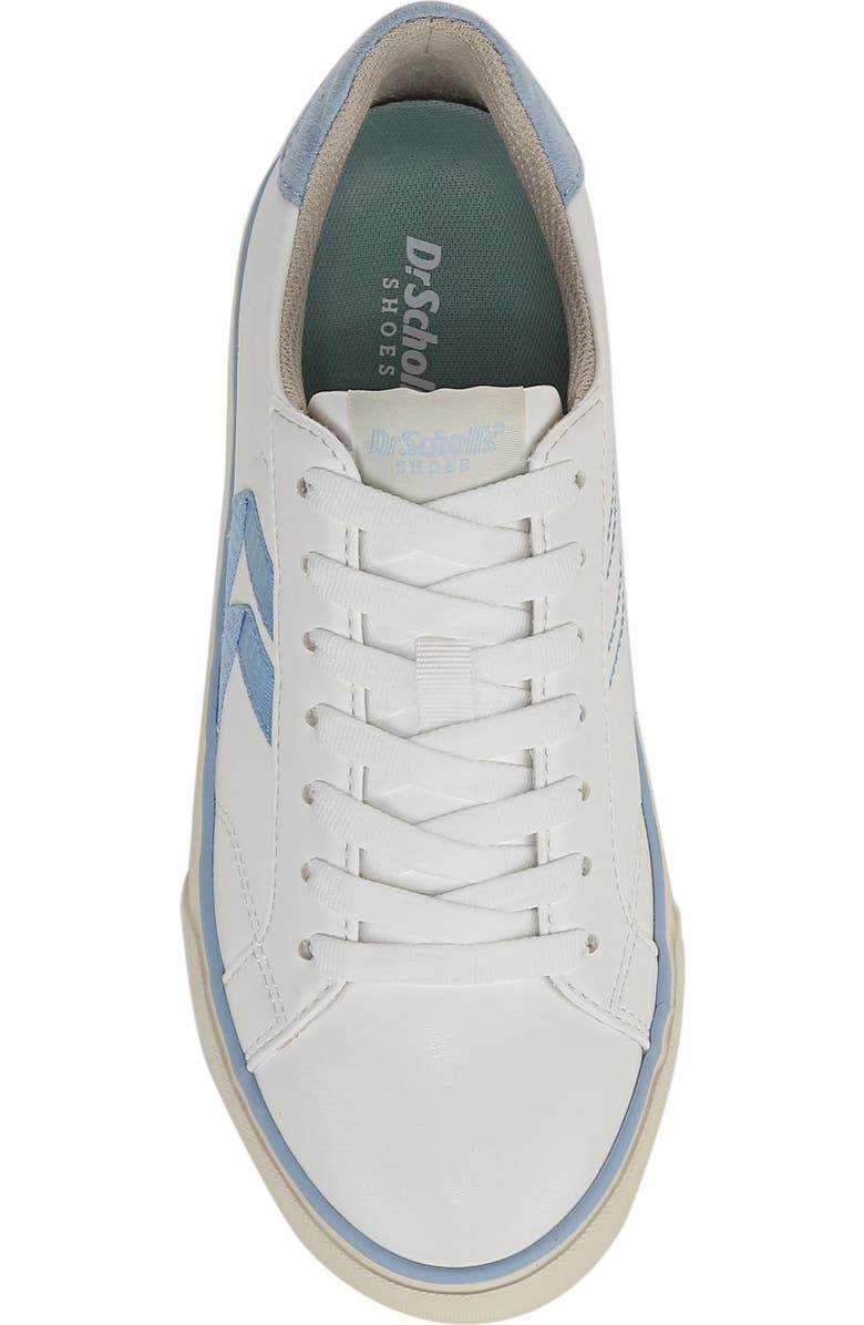 Dr. Scholl's Offline Lace-Up Sneaker - Wide Width Available, Alternate, color, White/ Blue