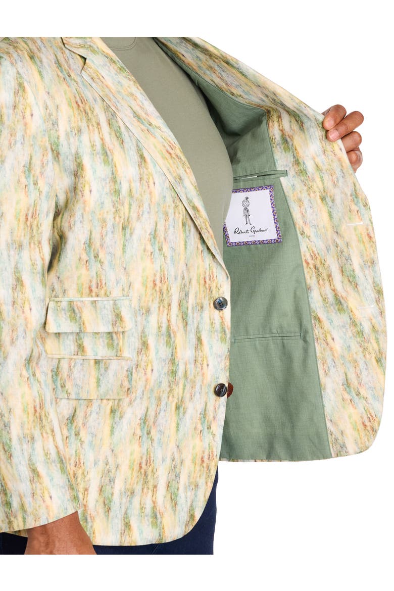 Big & Tall  Watercolor Sport Coat, Alternate, color, MULTI
