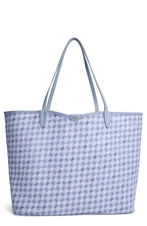 SAM EDELMAN SAM EDELMAN LARGE HARPER MONOGRAM SHOPPER TOTE 