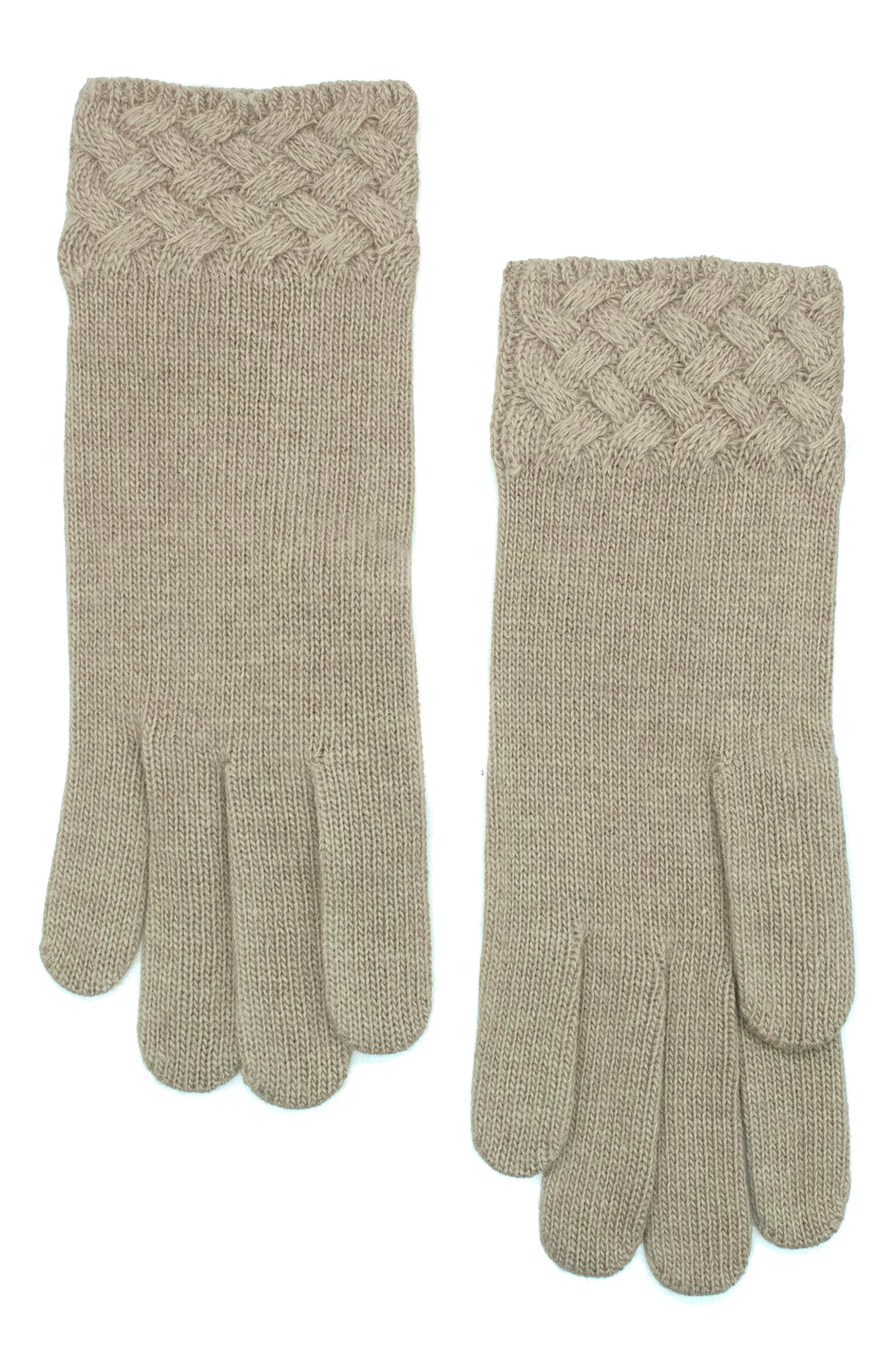 Portolano Basket Weave Gloves