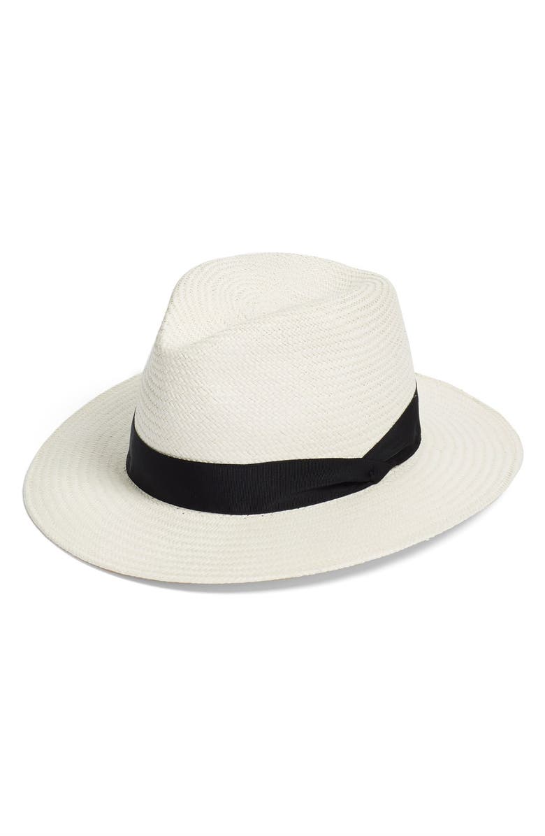 rag & bone Straw Panama Hat, Main, color,