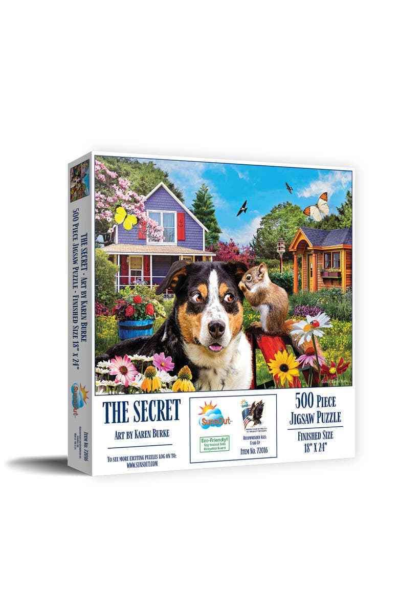 Sunsout The Secret 500 piece Jigsaw Puzzle for Adults, Main, color, Multicolor