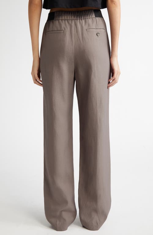 LOULOU DE SAISON LOULOU DE SAISON TAKAROA ELASTIC WAIST PLEATED PANTS